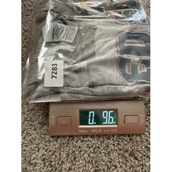 Delta Magum Weight Men Gray Long Sleeve Gray MLB Boston Red Sox Shirt Size Large - Picture 13 of 13